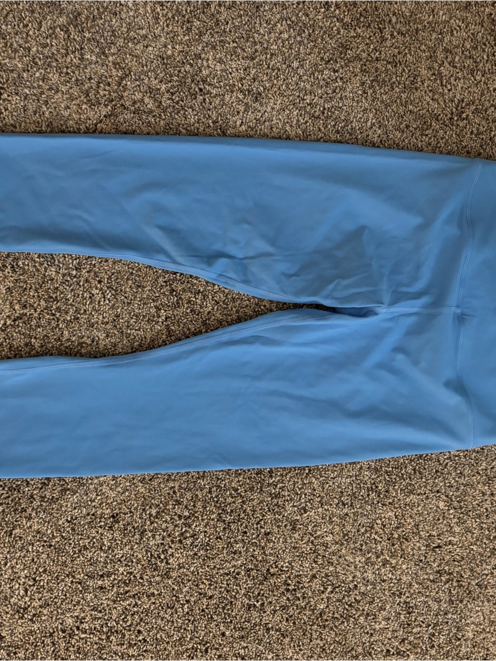 Athleta Girls Sky Blue Performance Leggings